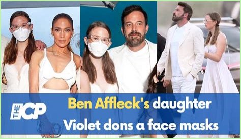 Why Ben Affleck's Daughter Masks Up